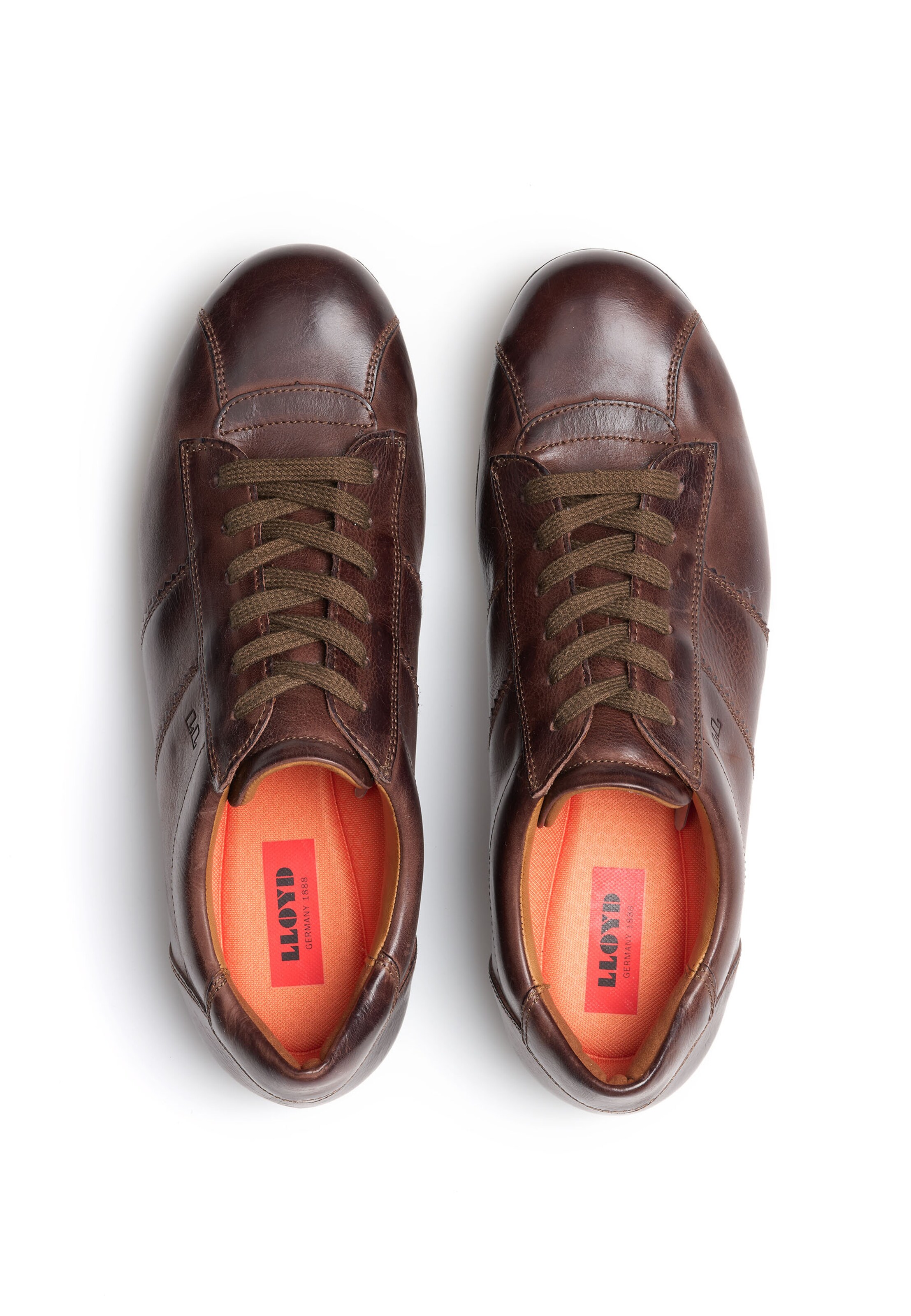 LLOYD Athletic Lace-Up Shoes in Brown
