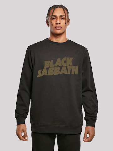 F4NT4STIC Sweatshirt in Black: front