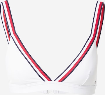 Tommy Hilfiger Underwear Bikini Top in White: front