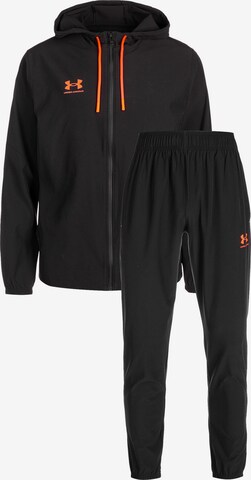 UNDER ARMOUR Trainingsanzug in Schwarz: predná strana