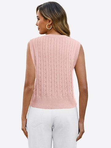 Imily Bela Pulóver - rózsaszín: hátul