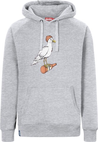 Derbe Sweatshirt 'Sturmmöwe' in Grey