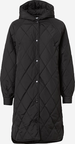 ICHI Between-Seasons Coat 'HANSA' in Black: front