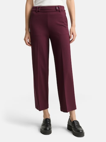 TOM TAILOR Regular Hose 'MIA' in Rot: Vorderseite