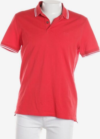 BOSS Black Poloshirt M in Rot: predná strana