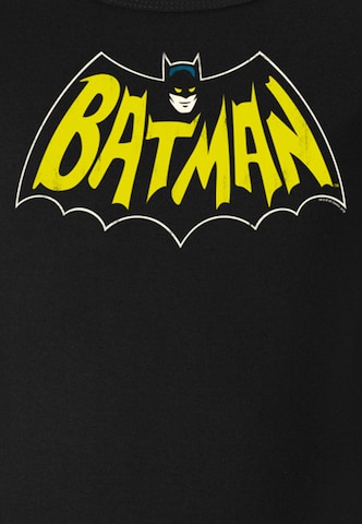 LOGOSHIRT Shirt 'Batman - Fledermaus' in Zwart