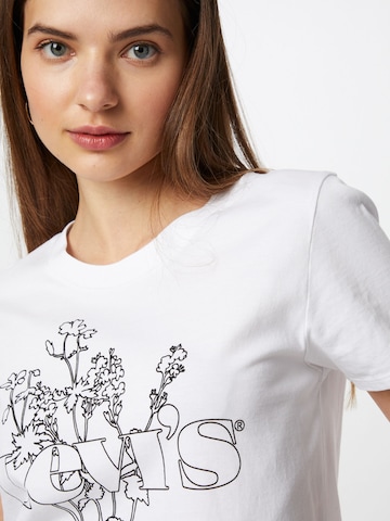 balta LEVI'S ® Marškinėliai 'Graphic Surf Tee'