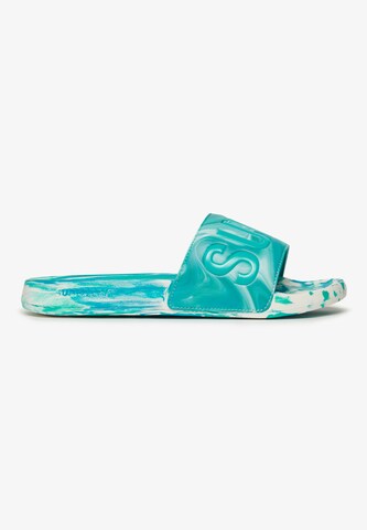 Mule 'Marble' Superdry en vert