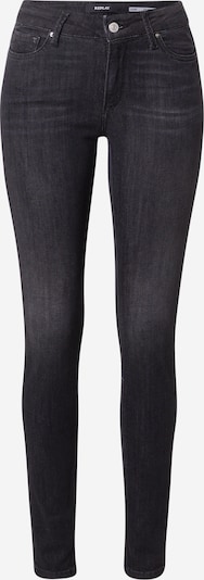 Jeans pe 24/32 REPLAY pe negru denim, Vizualizare produs
