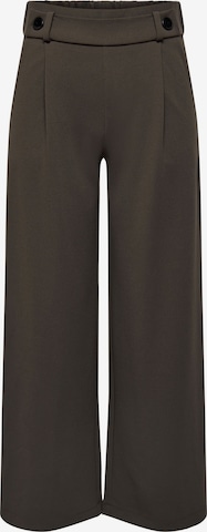JDY Tall Wide leg Bandplooibroek 'JDYGeggo' in Bruin: voorkant