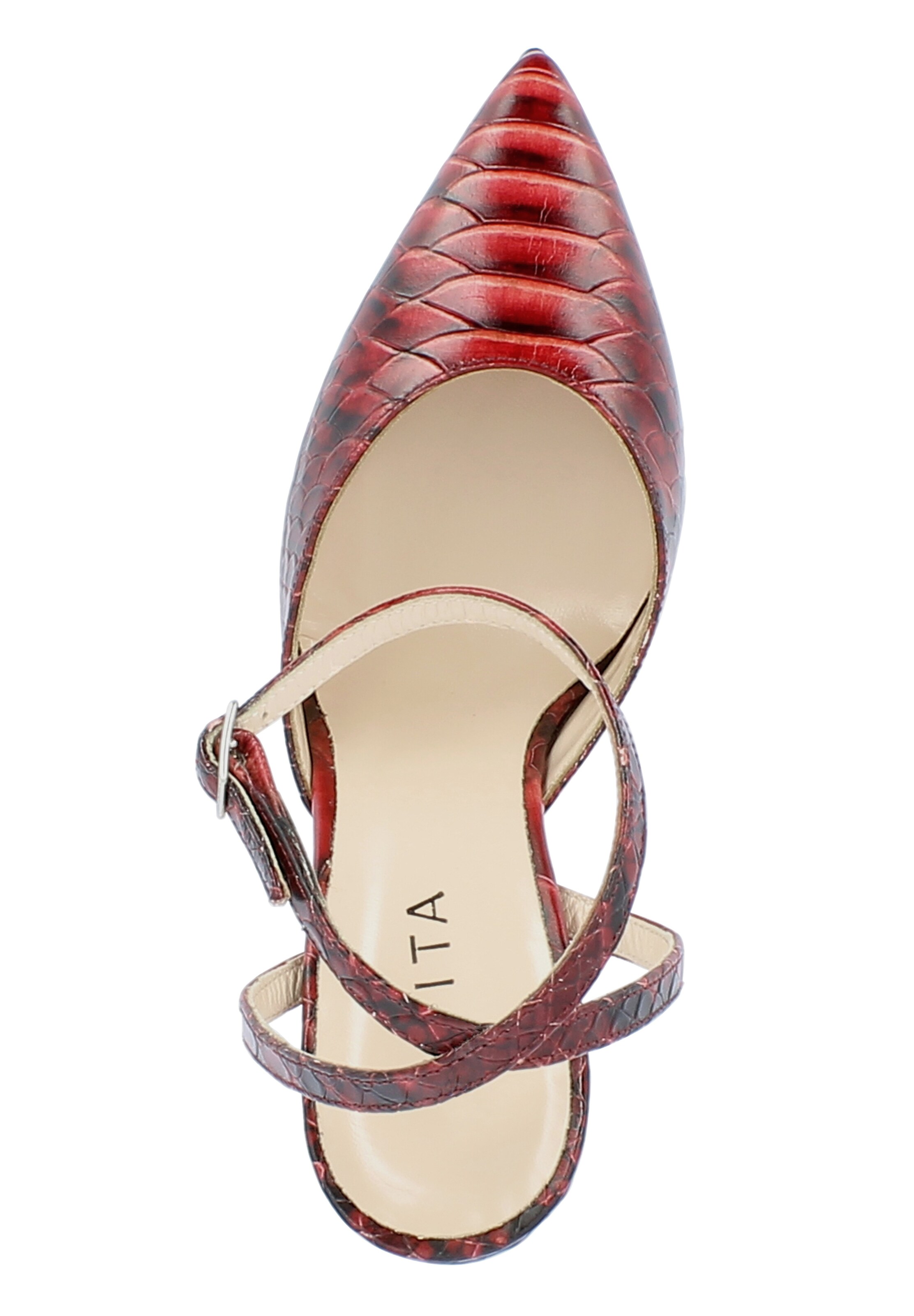 EVITA Pumps in Rood