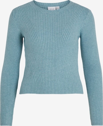 VILA Sweater 'Corin' in Blue: front