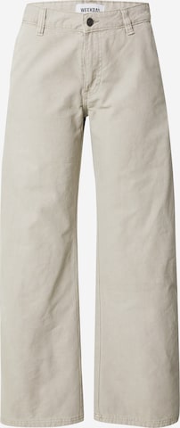 WEEKDAY - Loosefit Pantalón 'Jamie' en beige: frente