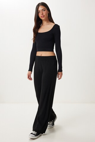 Happiness İstanbul Wide leg Trousers in Black