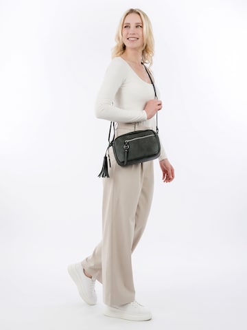 Borsa a spalla 'Nele' di Tamaris in grigio: frontale