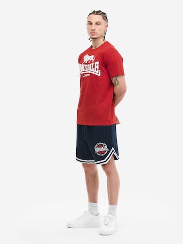 LONSDALE Majica | rdeča barva
