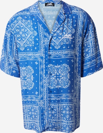 Coupe regular Chemise 'Carlos' Pacemaker en bleu : devant