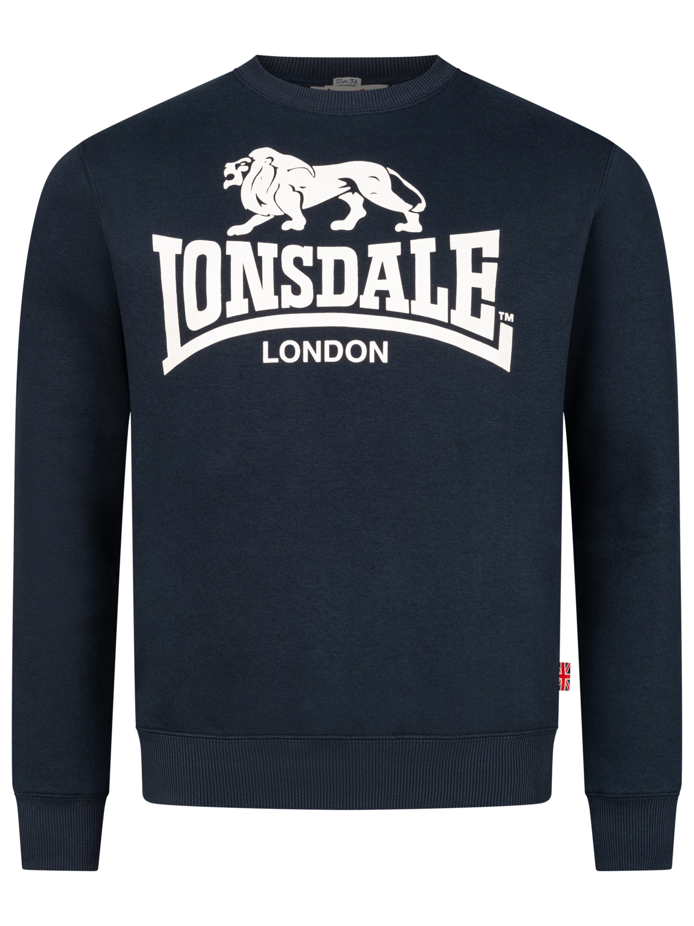 Sweat-shirt 'Go Sport' LONSDALE en bleu : devant