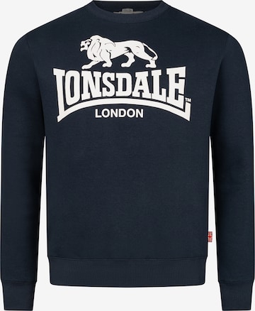 LONSDALE Sweatshirt 'Go Sport' in Blau: Vorderseite