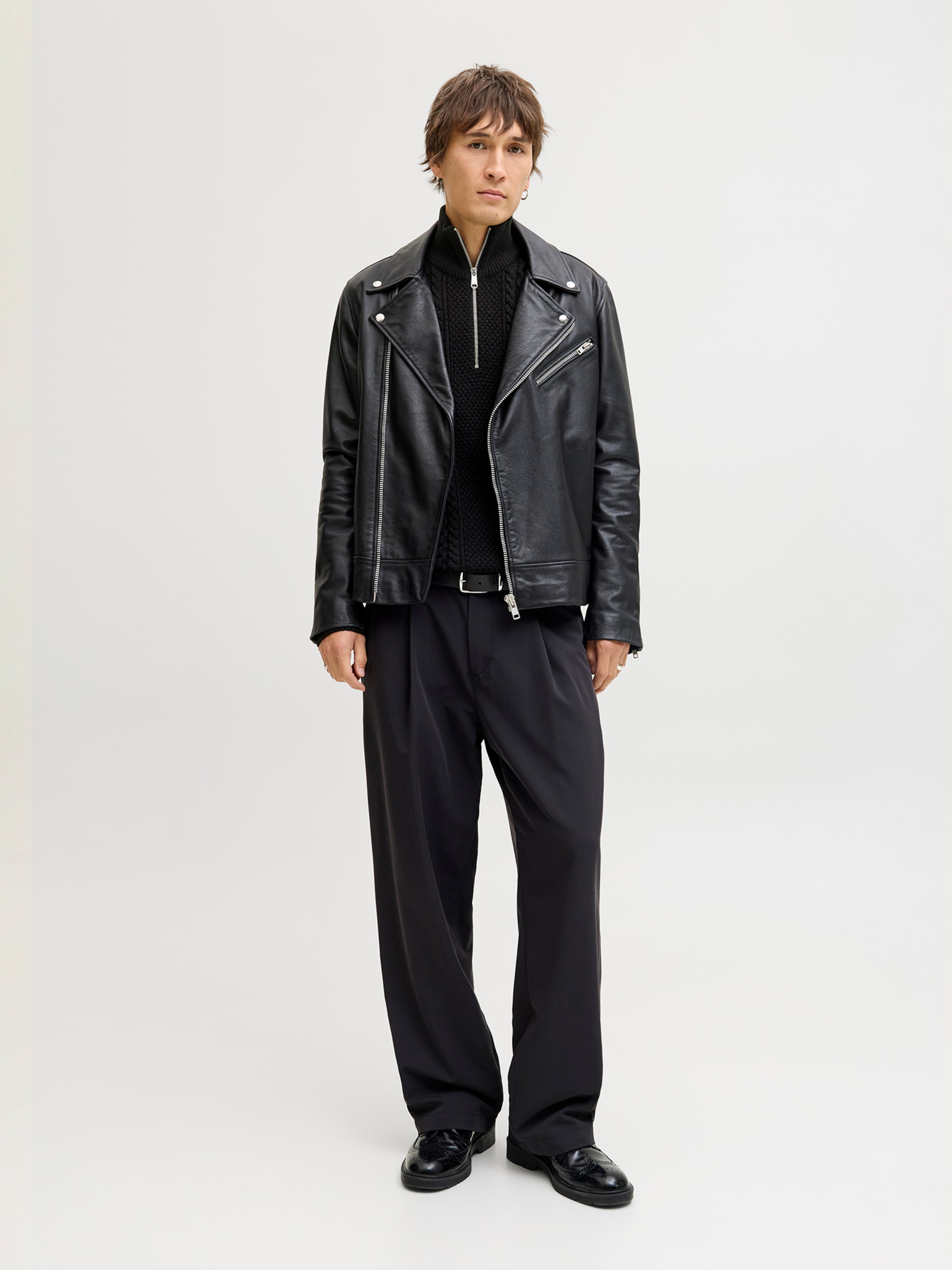 JACK & JONES Pulover 'Paul' pe Negru | ABOUT YOU