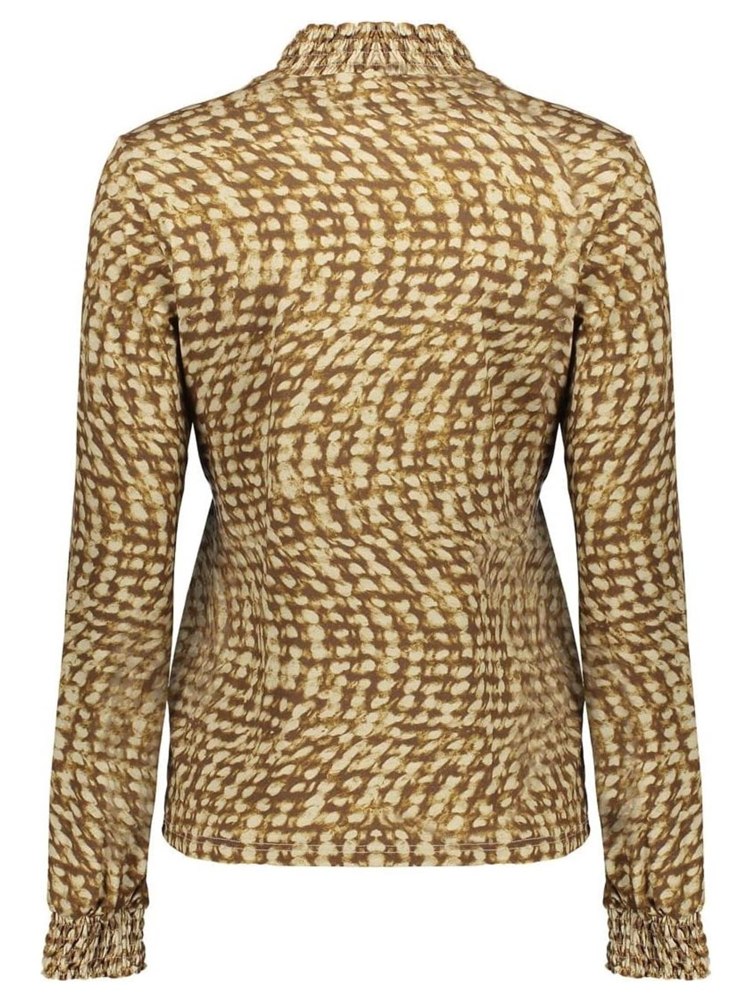 Geisha Top in Brown