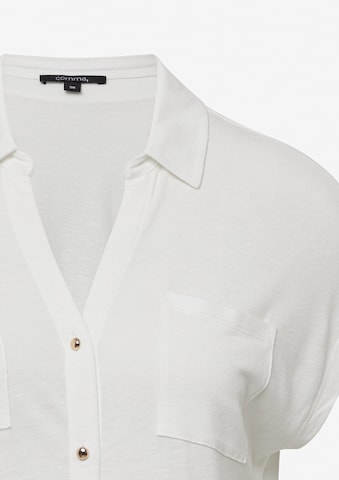 COMMA Bluse in Weiß