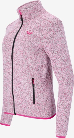 Whistler Athletic Fleece Jacket 'Maleo' in Pink