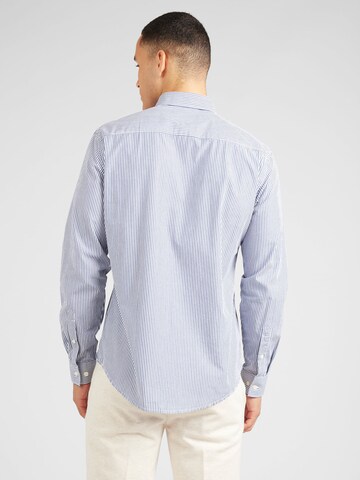 Casual Friday Regular fit Overhemd 'Anton' in Blauw