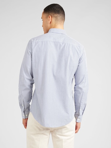 Casual Friday - Ajuste regular Camisa 'Anton' en azul