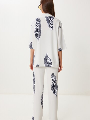 Happiness İstanbul Spodnie do garnituru w kolorze beżowy