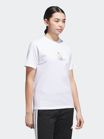 ADIDAS SPORTSWEAR Funktionstopp i vit: framsida