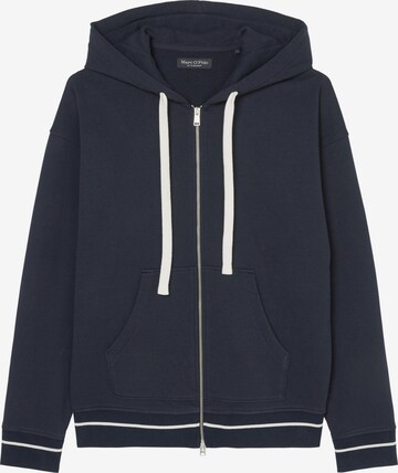 Marc O'Polo Sweat jacket in Blue: front