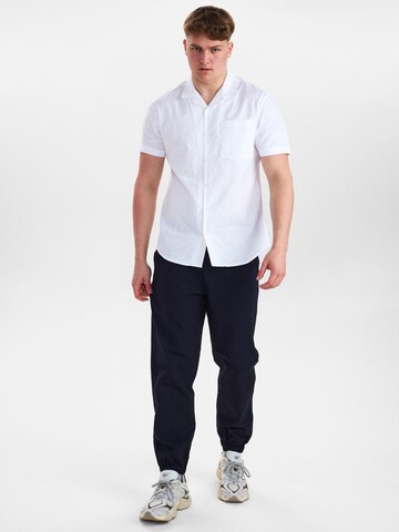 Dxnmxrk Regular Hose 'DXElaf' in Blau