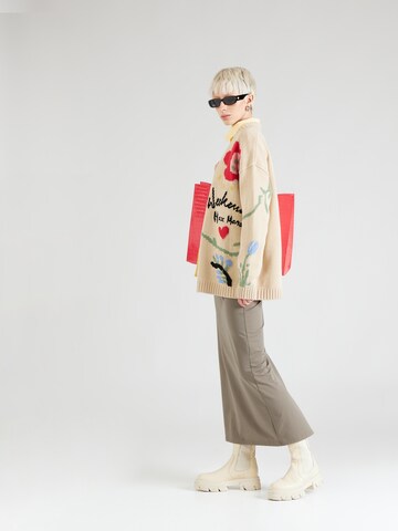 Weekend Max Mara Gebreid vest 'ESTASI' in Beige