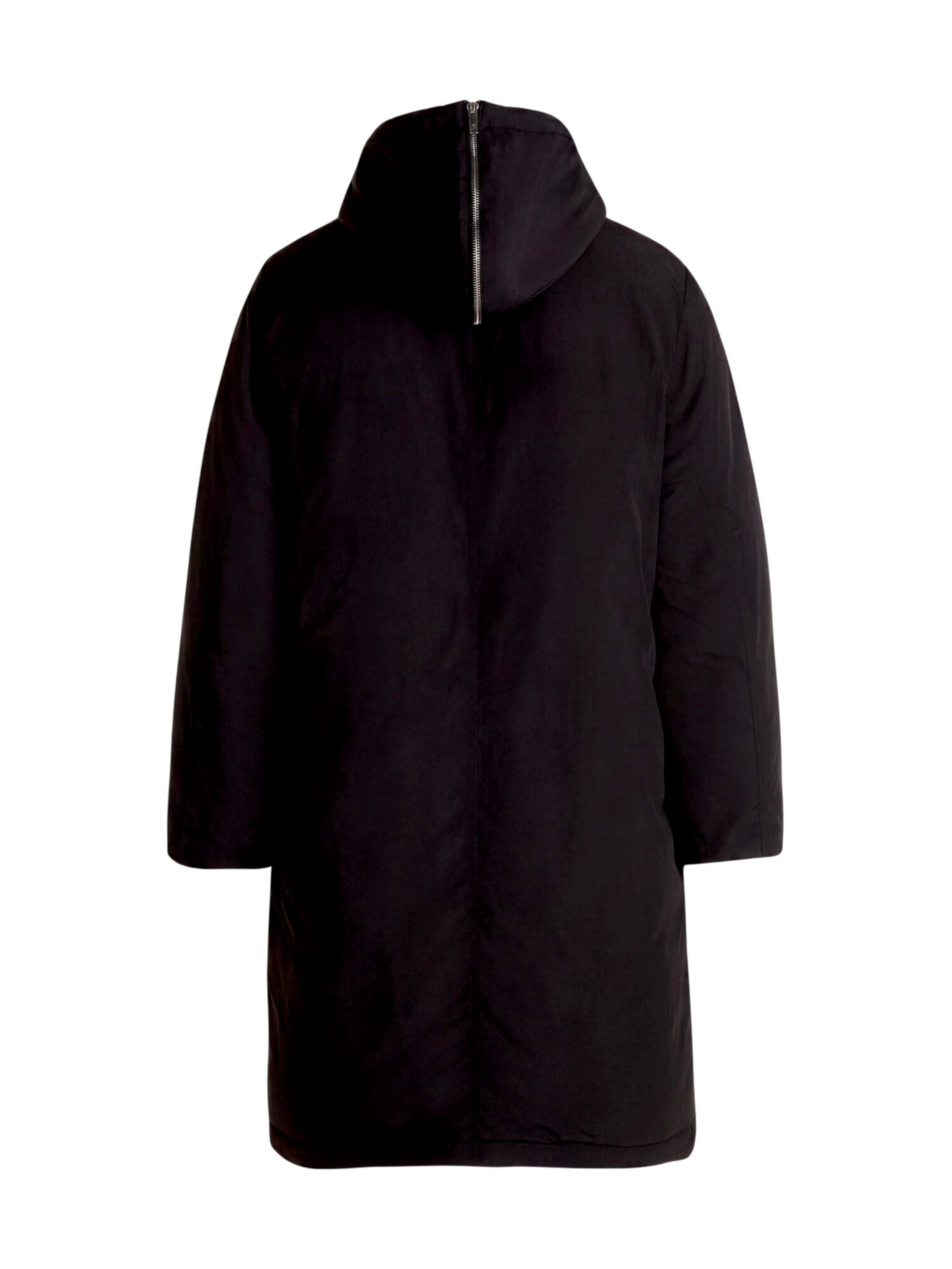 Cappotto invernale di zero in nero