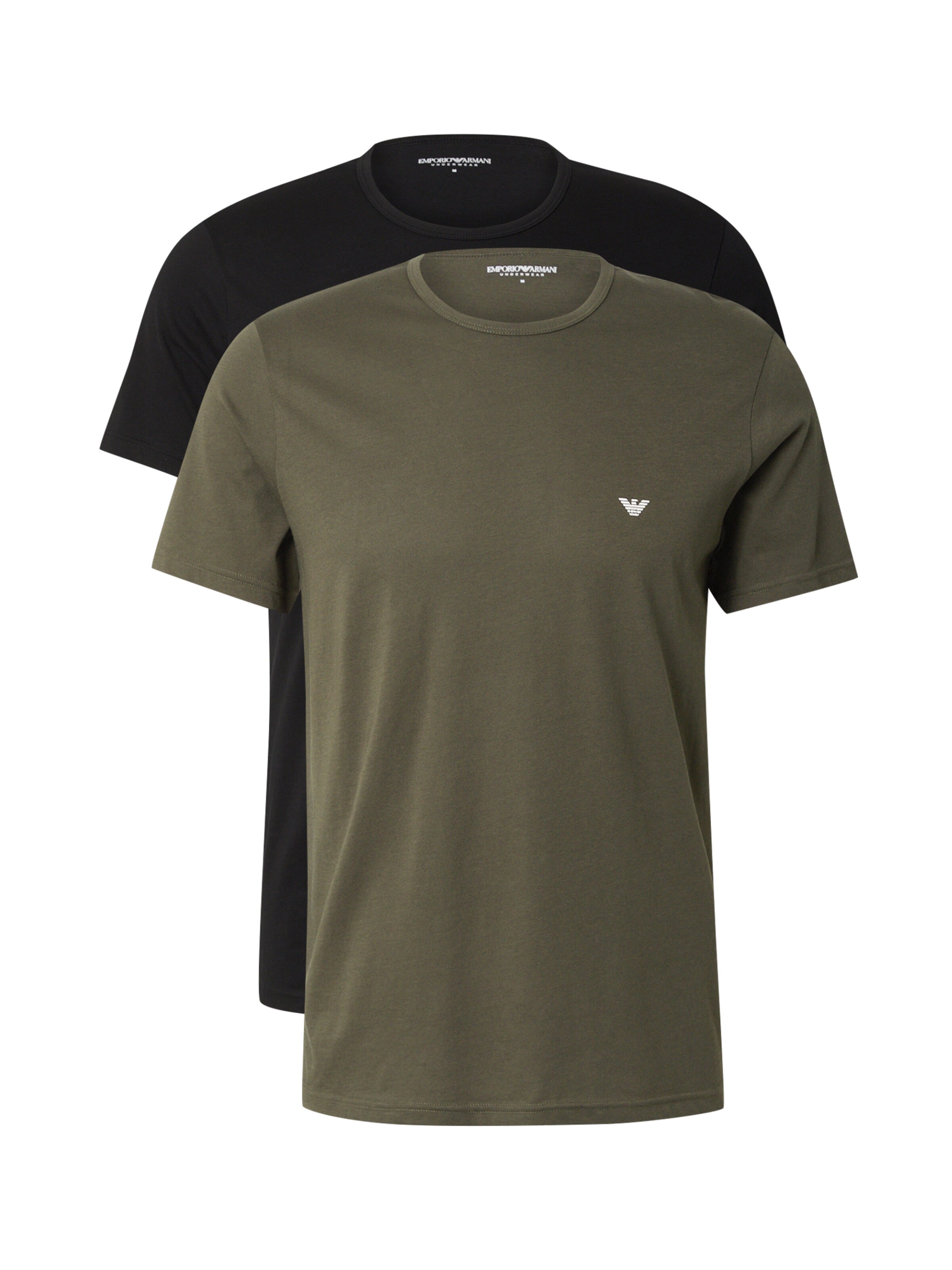 Emporio Armani Tričko – zelená: přední strana
