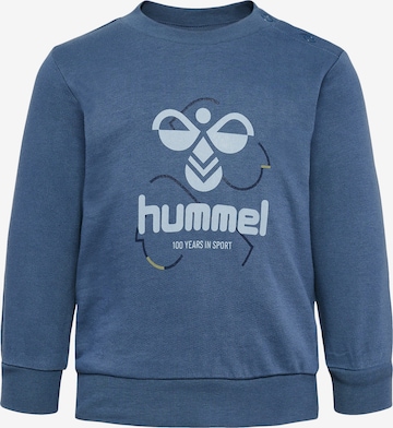 Hummel Sweatshirt in Blauw: voorkant