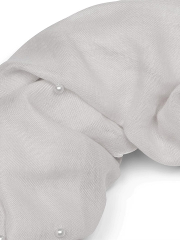 styleBREAKER Schlauchschal 'Loop Schal mit Perlen Applikation'‌‌‌ in Grau