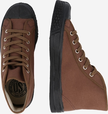 US Rubber High-top trainers in Brown
