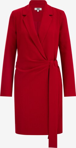 WE Fashion - Vestido em vermelho: frente