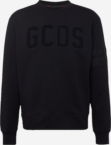 GCDS Пуловер в черно: отпред