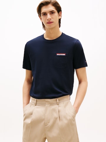 mėlyna TOMMY HILFIGER Marškinėliai 'AMERICANA': priekis