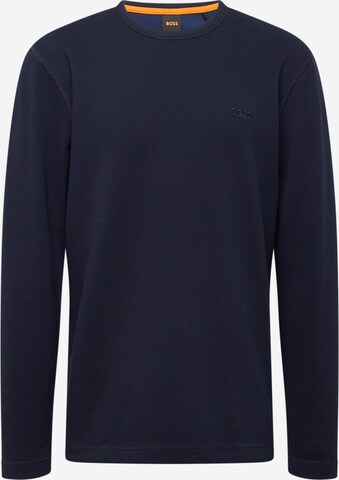 BOSS Sweater 'Tempesto' in Blue: front