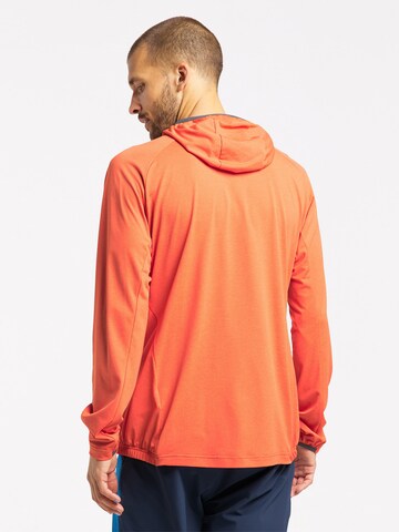 Haglöfs Athletic Fleece Jacket 'Mirre Mid' in Orange