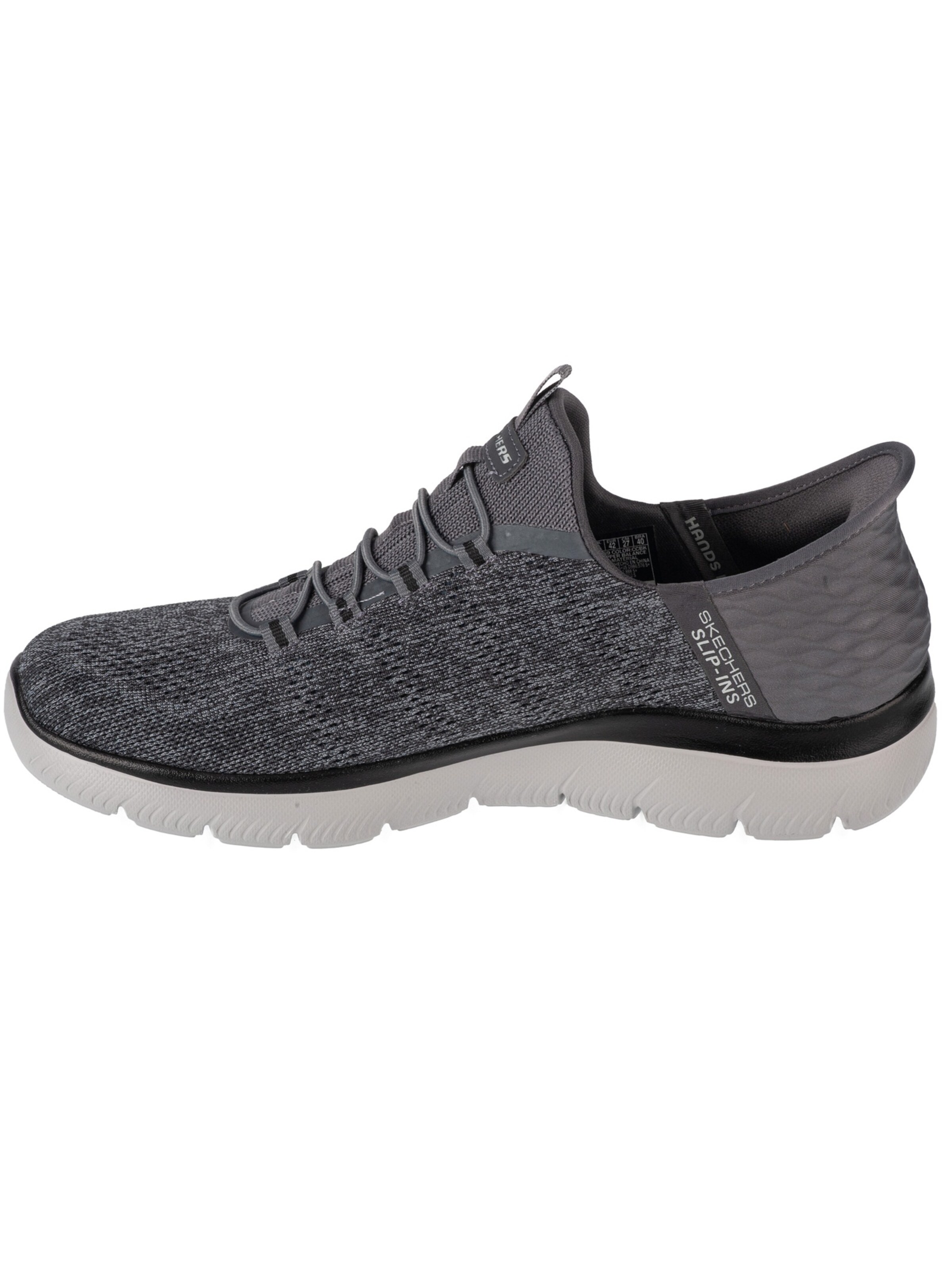 SKECHERS Slip-Ons 'Slip-Ins: Summits - Key Pace' in Grey: front