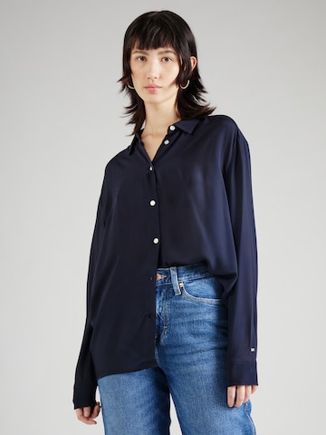 TOMMY HILFIGER Bluse i blå: forside