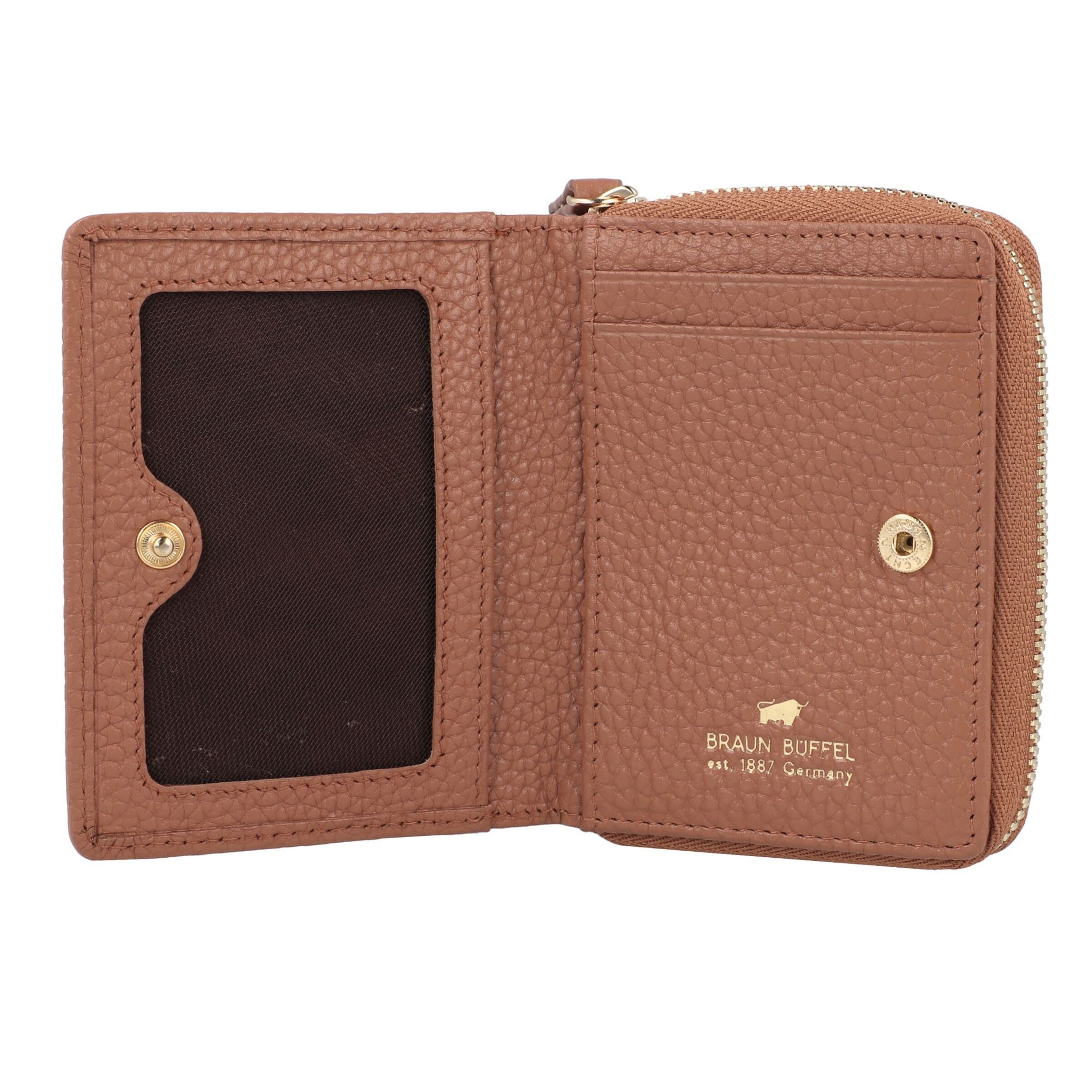 Portamonete 'Asti' di Braun Büffel in marrone
