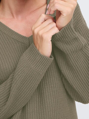 Pull-over ' OXISANDIE LS ' Oxmo en vert