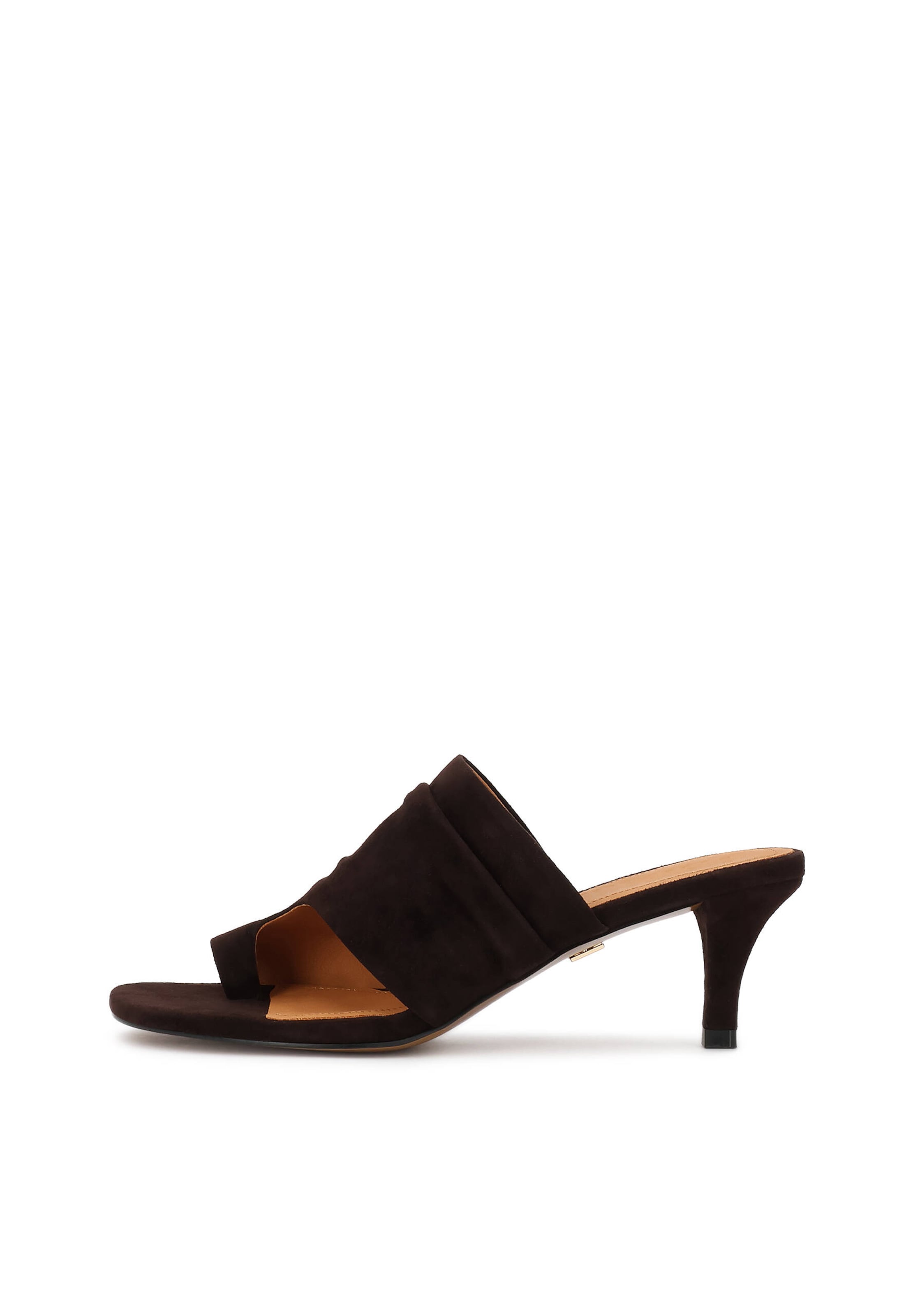 Kazar - Chinelos de dedo em castanho: frente