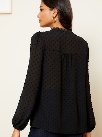 Camicia da donna di love & roses in nero